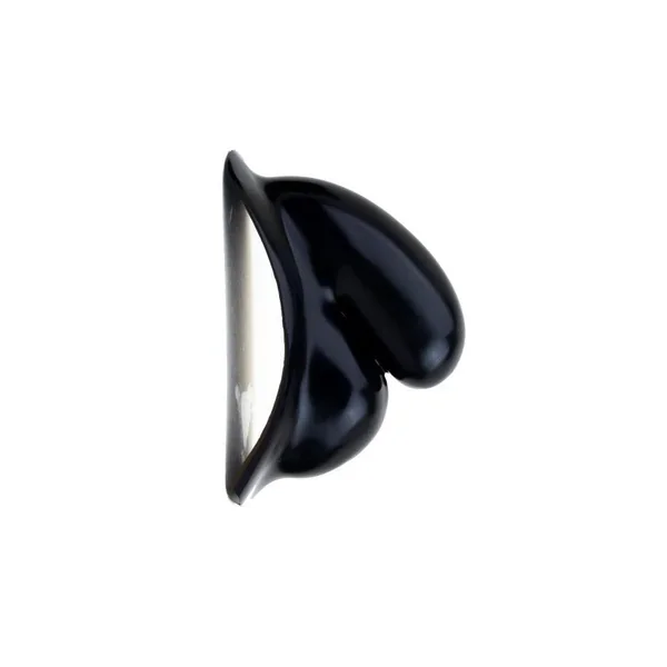 Rubber Chastity Sheath, Black, 1.5mm – 2mm, M