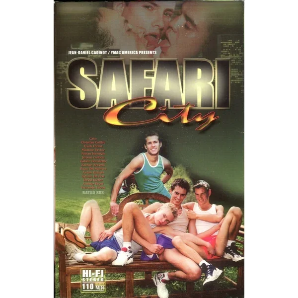 Safari City Gay VHS Christan Gallac/ Frank Forest XXX 011320lm-ep2
