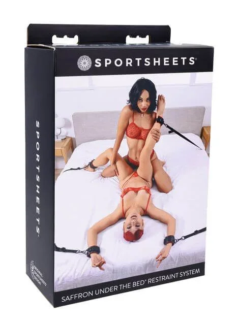 Saffron Under The Bed Restraint System – Sultry and Seductive Restraints for Naughty Play