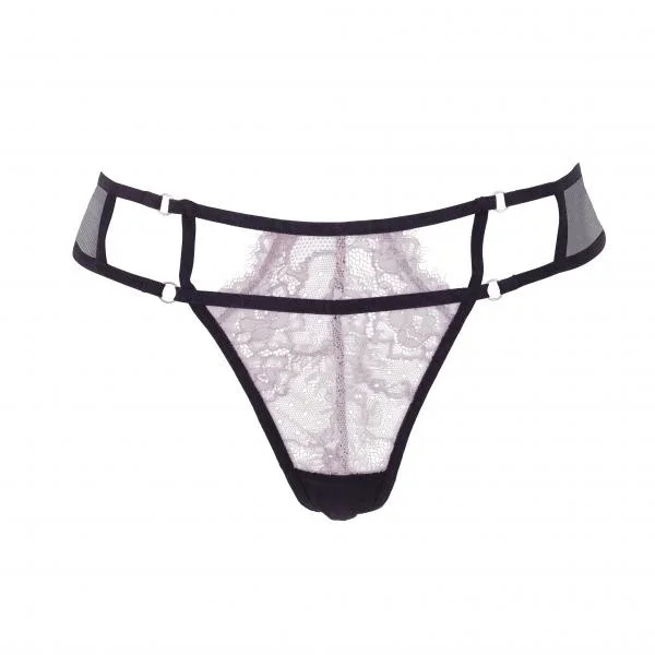 Saltem Thong – Lilac/Black – Size