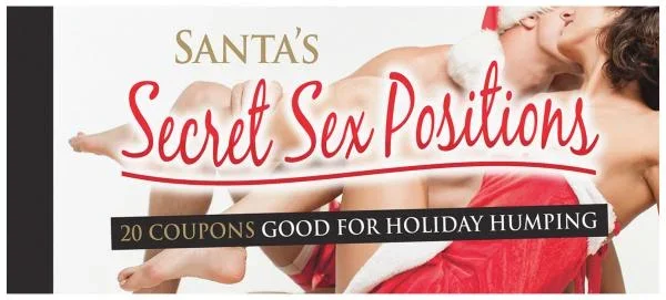 Santa’s Secret Sex Position Coupons – Romantic Coupon Book