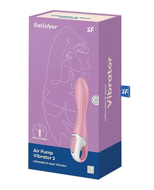 Satisfyer Air Pump Vibrator 2 – Light Red