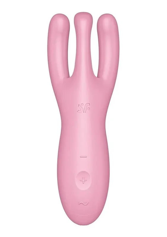 Satisfyer Threesome 4 Rechargeable Silicone Vibrator