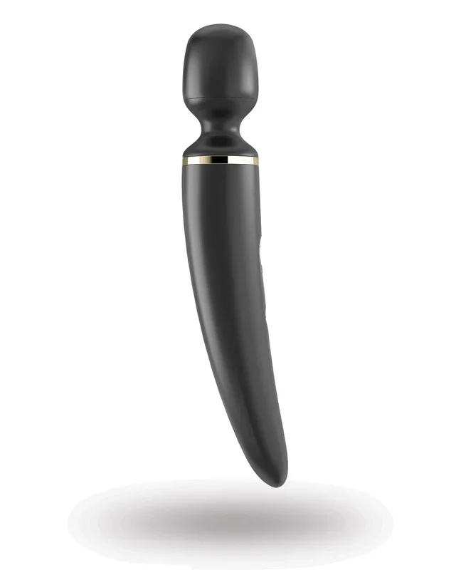 Satisfyer Wand-er Woman – Black/Gold