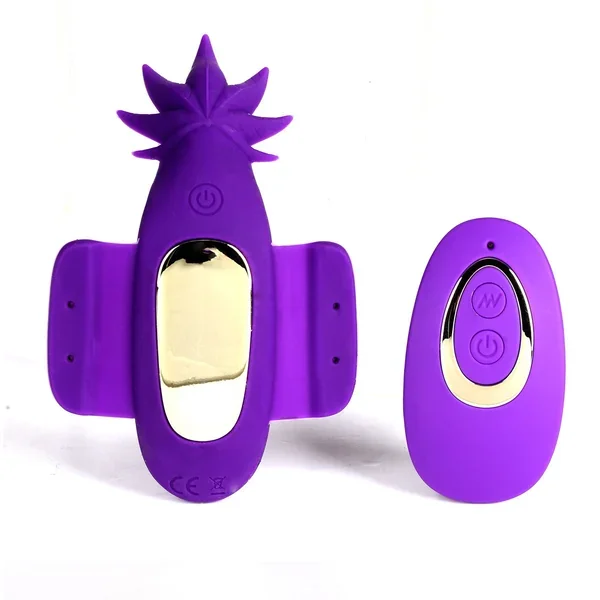 Sativa 10-Function Remote Control Panty Vibrator – 420 Series – Purple