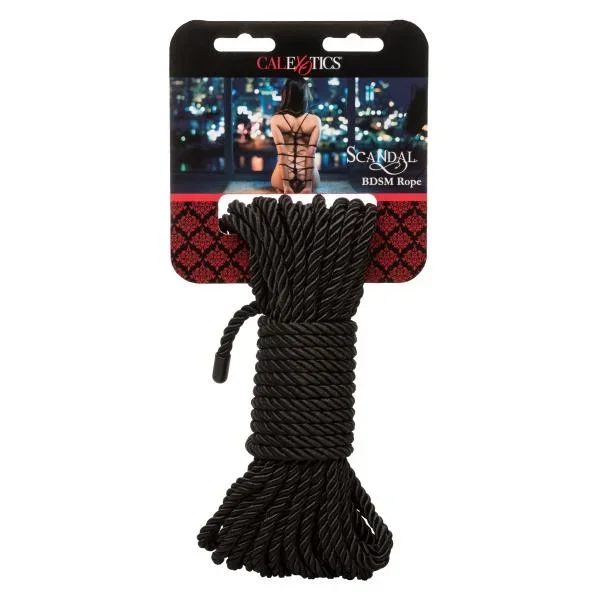 Scandal BDSM Rope 10 Meters – Black