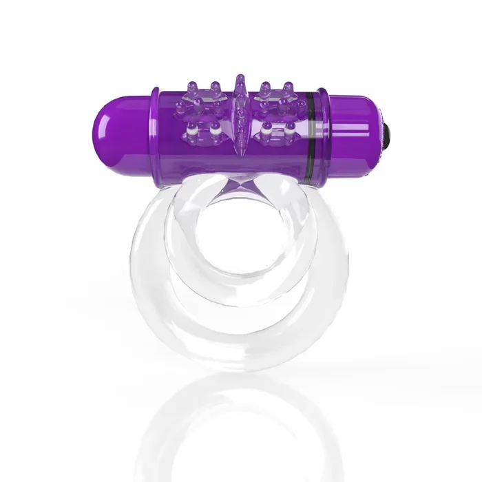 Screaming O 4t – Double O 6 Super Powered Vibrating Double Ring – Grape