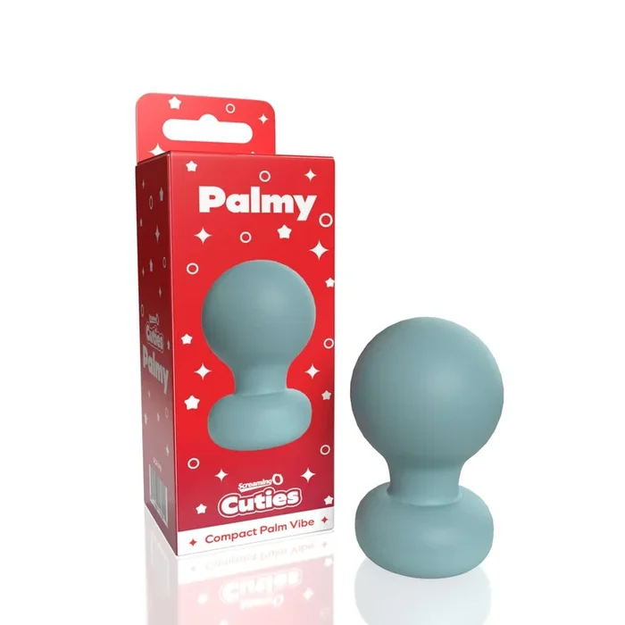Screaming O Cuties Palmy Palm Vibrator – Powder Blue