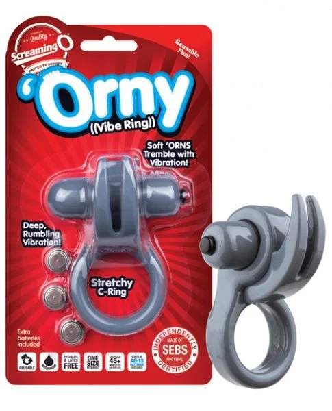 Screaming O Orny Vibe Ring – Grey