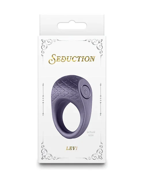 Seduction Levi Cock Ring – Metallic Grey
