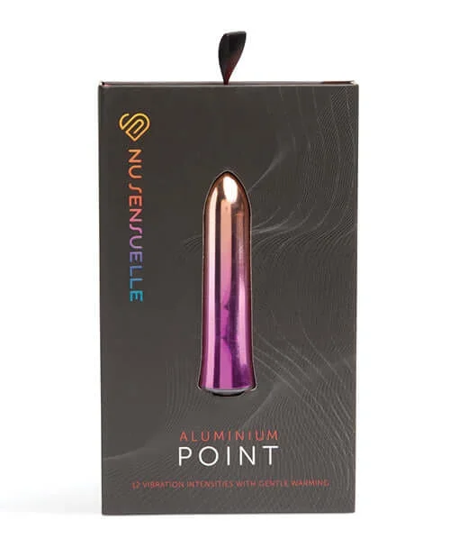 Sensuelle Aluminum Point Bullet Vibrator Ombre: Where Power Meets Sensual Warmth