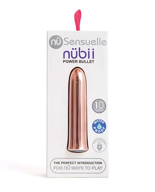 Sensuelle Nubii Bullet Vibrator Rose Gold by Nu Sensuelle