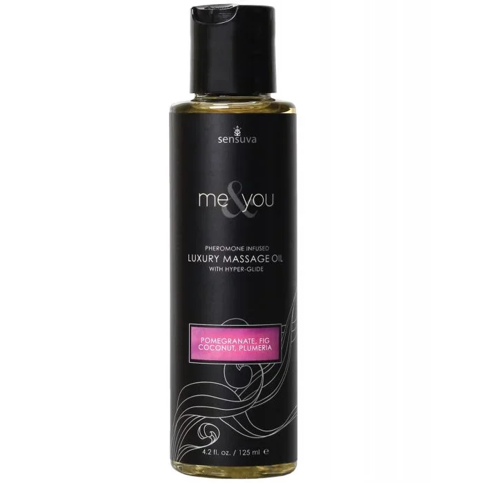 Sensuva Me & You Massage Oil – 4.2 oz Sweet Secrets