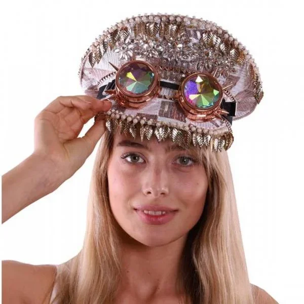 Sequin Chain Fisherman Hat – Gold