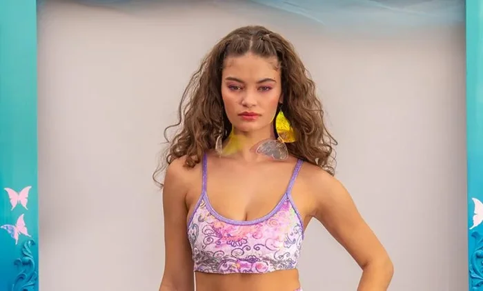 Sequin Velvet Tank – Cosmic Lavender –