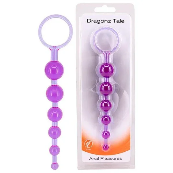 Seven Creations Dragonz Tale – Purple 20.5 cm Anal Beads