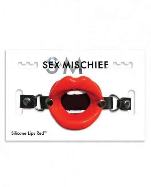 Sex & Mischief Silicone Lips – Red