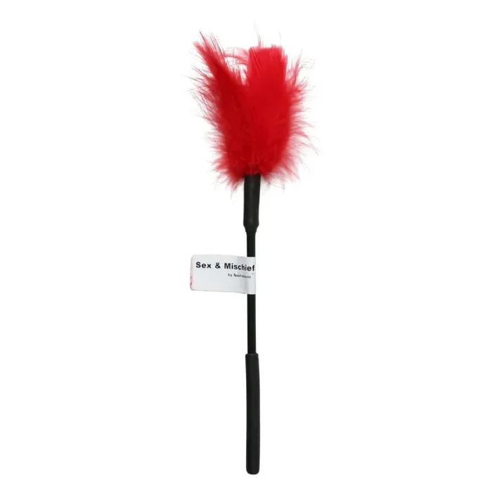 Sex and Mischief Feather Tickler – Red