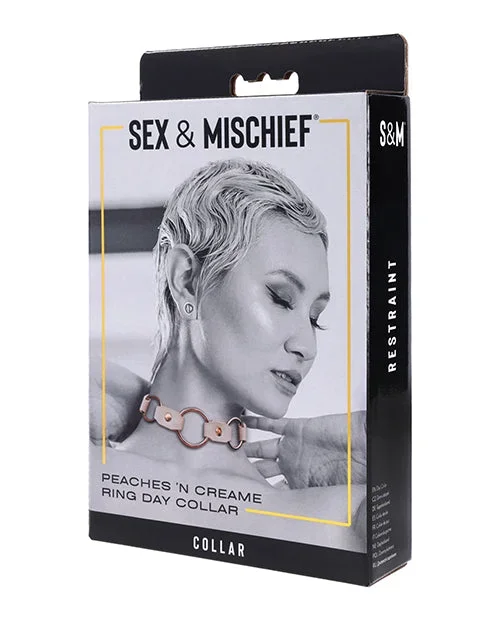 Sex And Mischief Peaches N CreaMe Ring Day Collar Rose Gold Rings