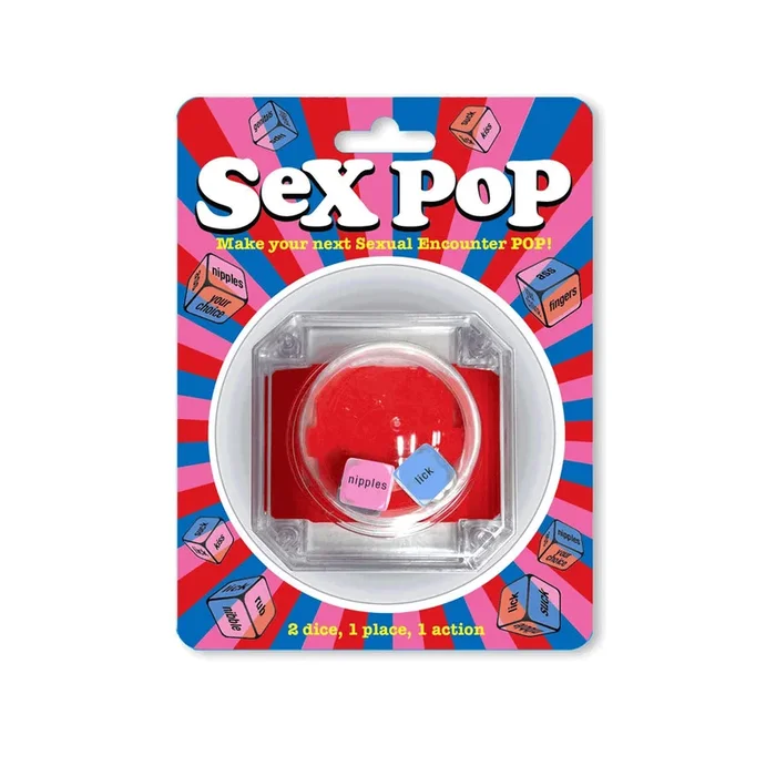 Sex Pop Dice Game for Couples – Compact Fun Size