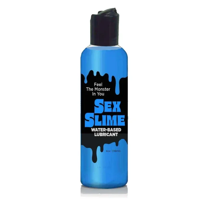 Sex Slime Creature Lube Waterbased Lubricant 4oz – Blue