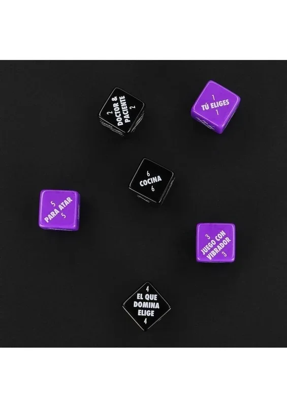 Sexy 6 Kinky Edition Dice Game 720 Fetish Challenges