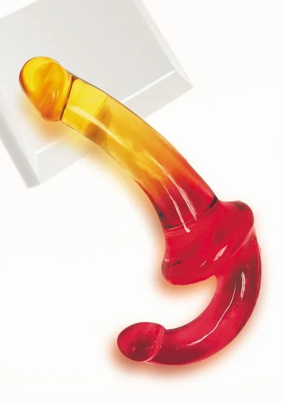 Shades Strapless Strap-On Fade Jelly Toy for Couples