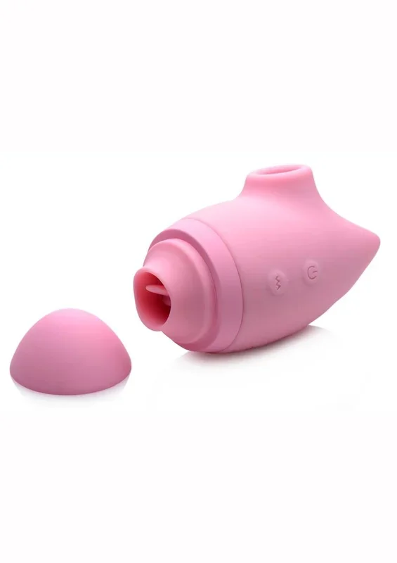 SheGasm Kitty Licker 5X Silicone Rechargeable Clit Stimulator