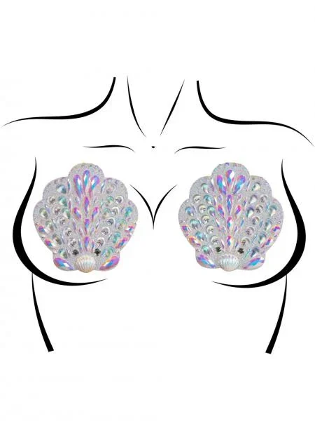 Shell Nipple Covers – Clear