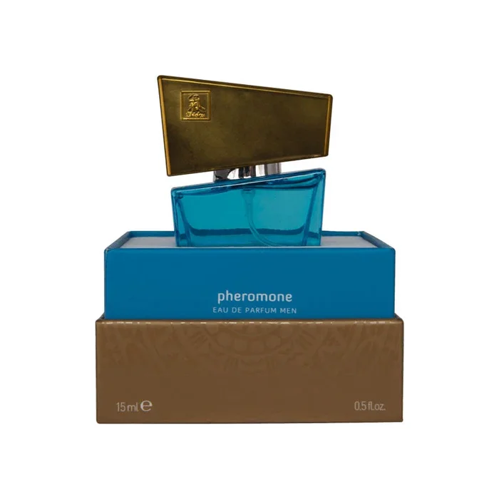 Shiatsu Pheromone Eau De Parfum Men – Light Blue – Pheromone Fragrance for Men – 15 ml