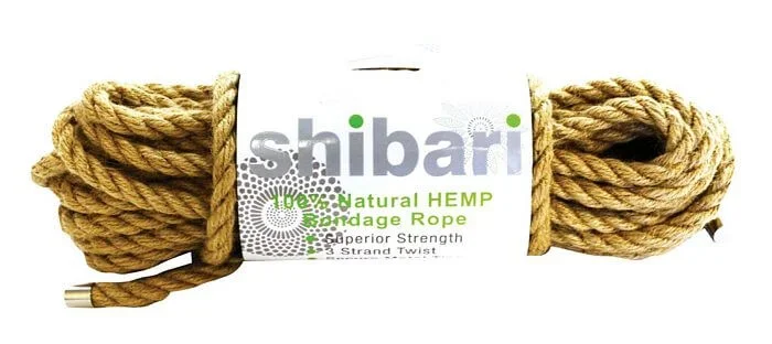 Shibari 100% Natural Hemp Bondage Rope 10 Meters / 32 feet
