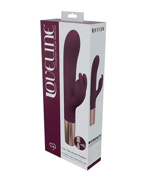 Shots Loveline Traveler Rabbit Vibrator – Burgundy