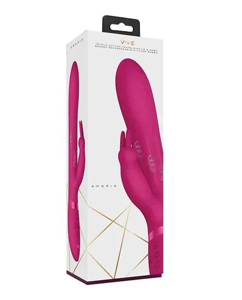 Shots Vive Amoris Stimulating Beads Rabbit – Pink
