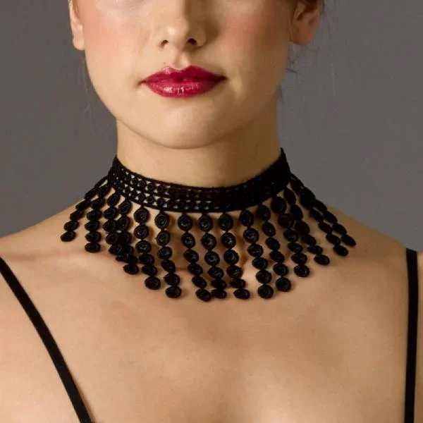 Showgirl Choker – Black – One Size