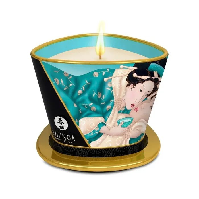 Shunga Candlelight Massage Candle Island Blossoms 170ml