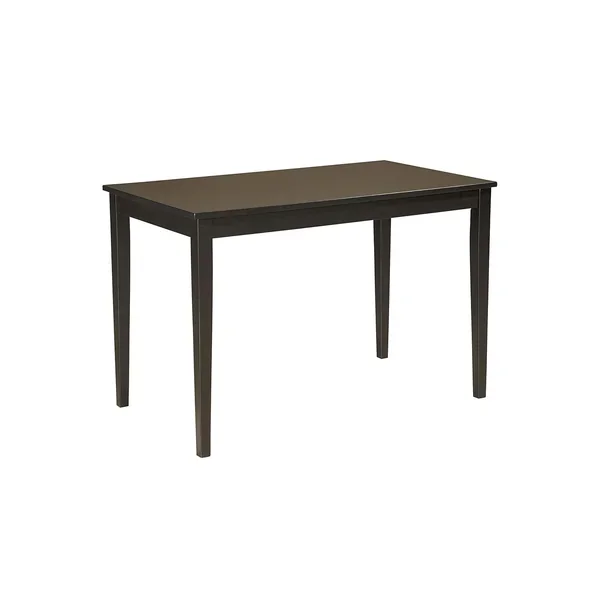 Signature Design By Ashley Kimonte Rectangular Dining Room Table, Black