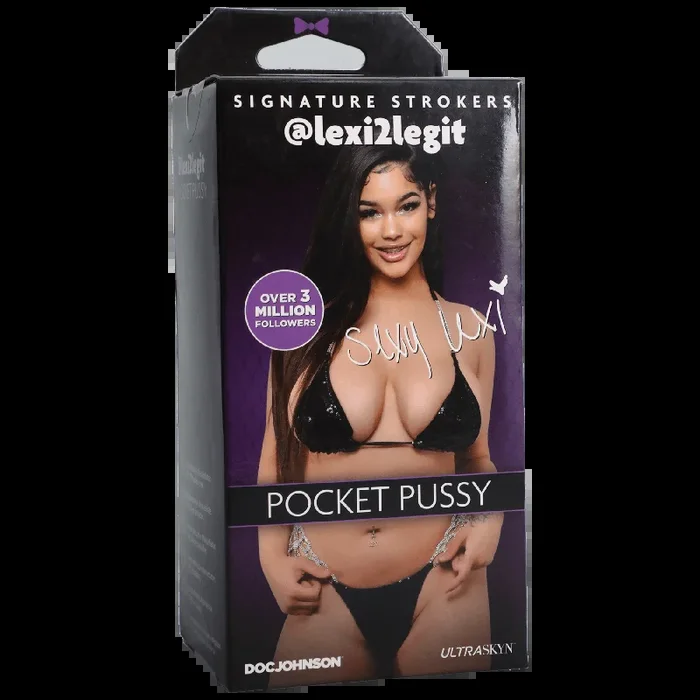Signature Strokers Girls of Social Media Lexi2legit Pocket Pussy