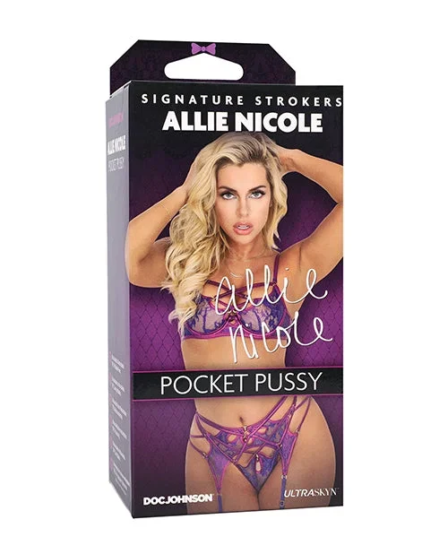 Signature Strokers ULTRASKYN Pocket Pussy – Allie Nicole, Vanilla