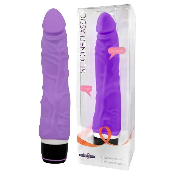 Silicone Classic – Purple 17.8 cm (7”) Vibrator