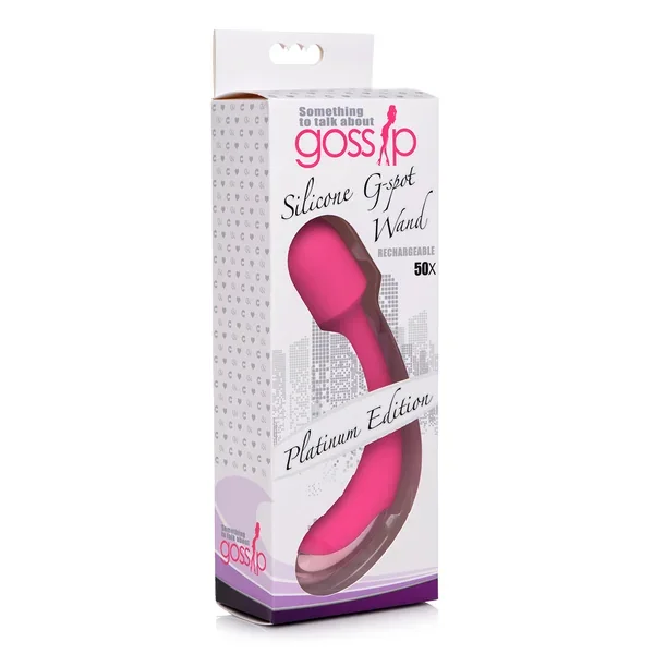 Silicone G Spot Wand – Magenta