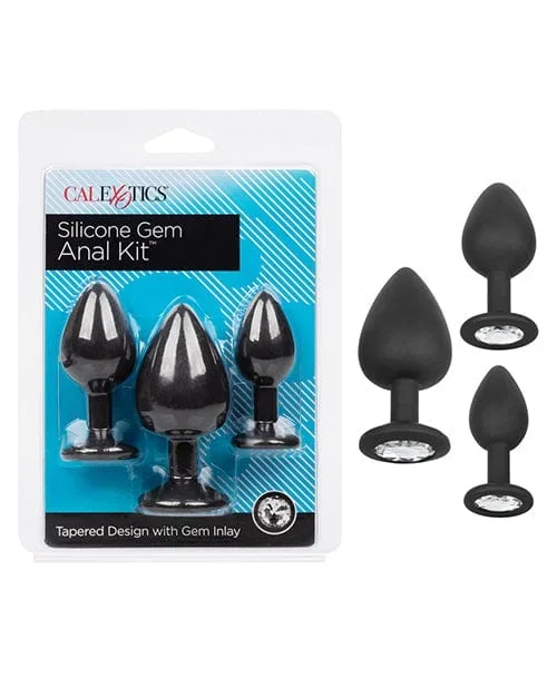 Silicone Gem Anal Kit – Black