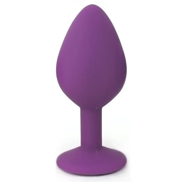 Silicone Jeweled Anal Plug – Available In 3 Sizes!