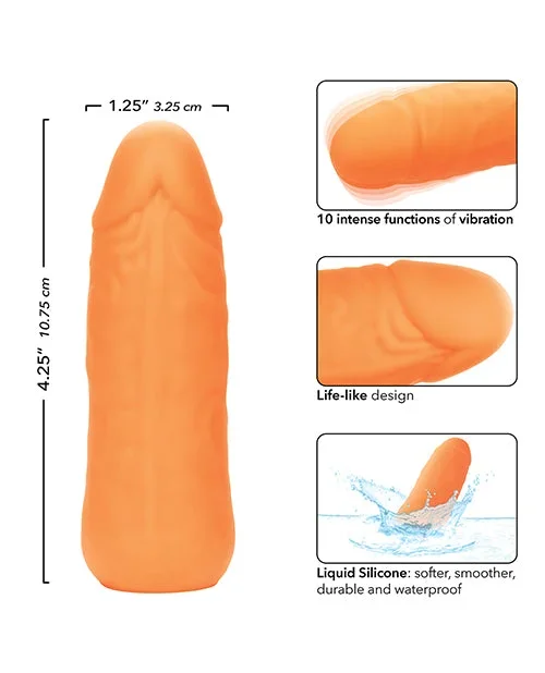 Silicone Studs Mini Vibrating Studs – Orange