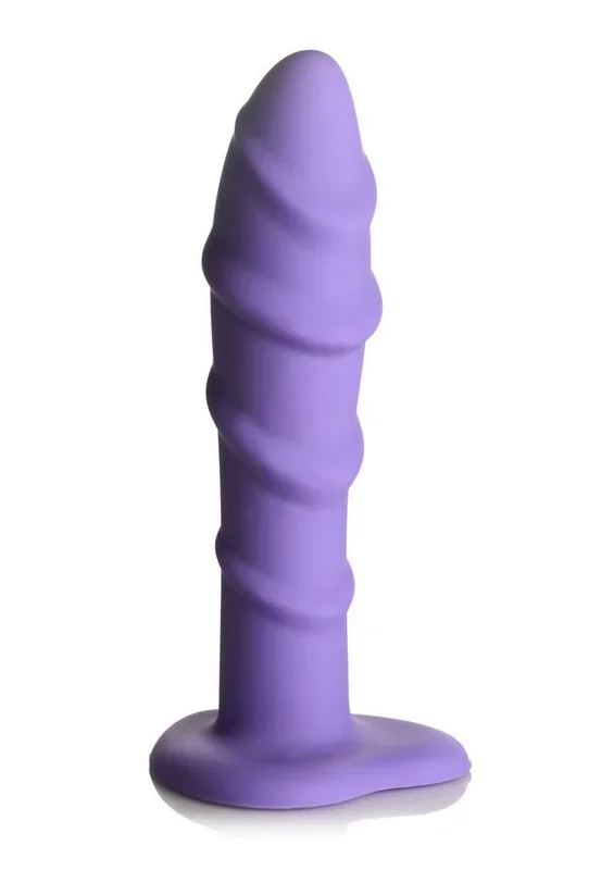 Simply Sweet Swirl Silicone Dildo