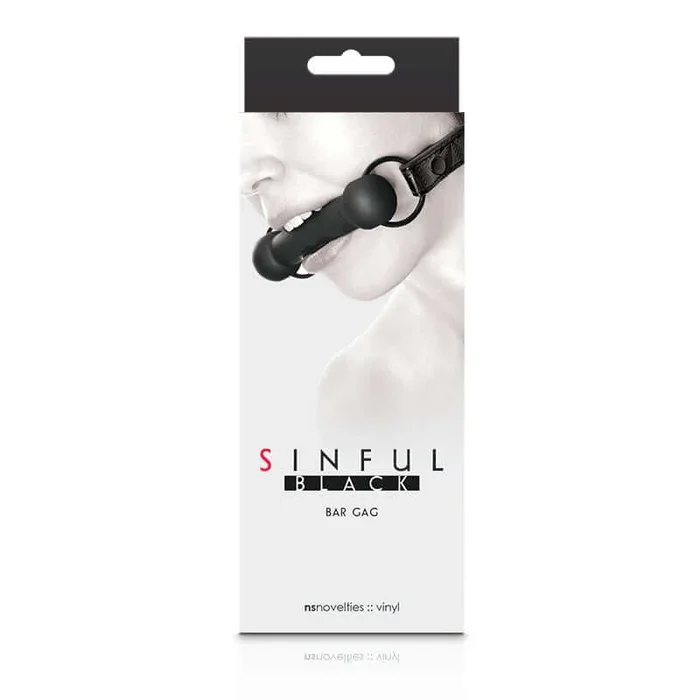 Sinful Bar Gag Black from NS Novelties