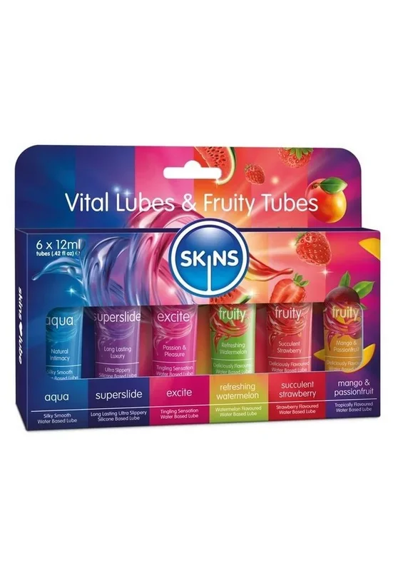 Skins Sampler Tubes 12ml (6 Per Pack) – Vital/Fruity