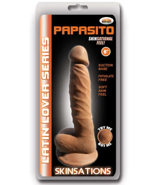 Skinsations Latin Lover Papasito 8 Inches Dildo