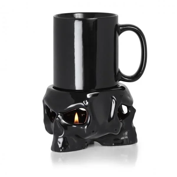 Skull Mug Warmer – Black