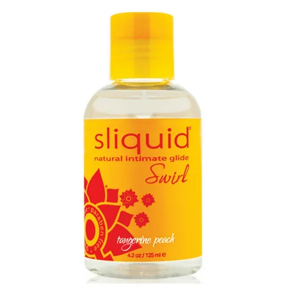 Sliquid Naturals Swirl Tangerine Peach Lubricant