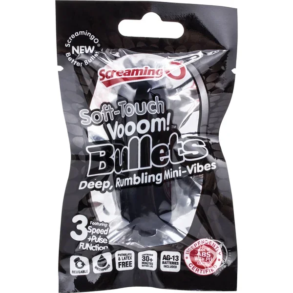 Soft Touch Vooom Bullet Blk-individual